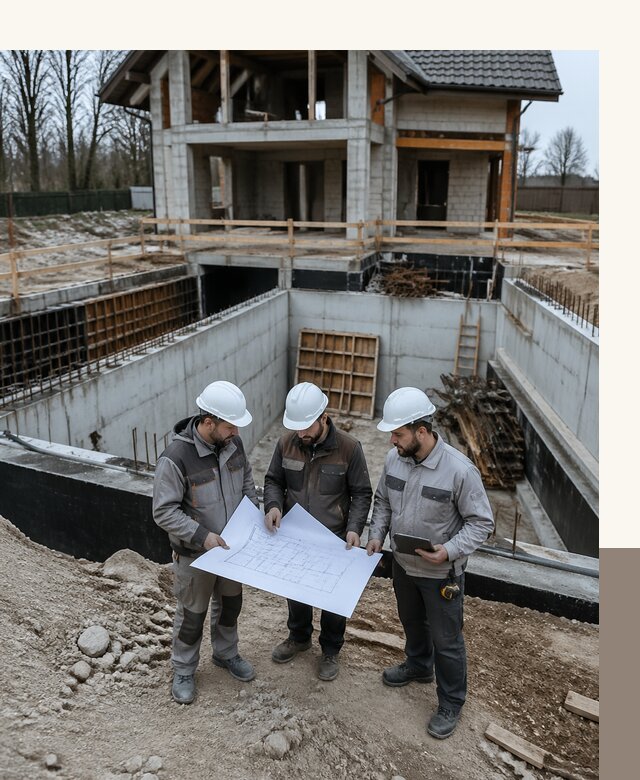 Проектирование и строительство домов с подвалом под ключ в Кондопоге