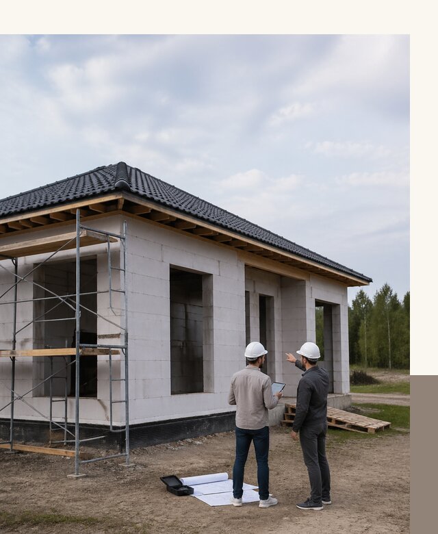 Проектирование одноэтажных домов из газобетона в Кондопоге
